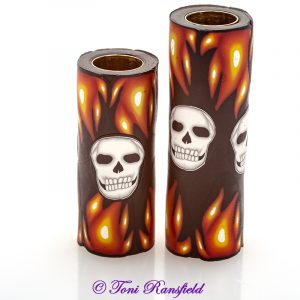 flaming Skulls