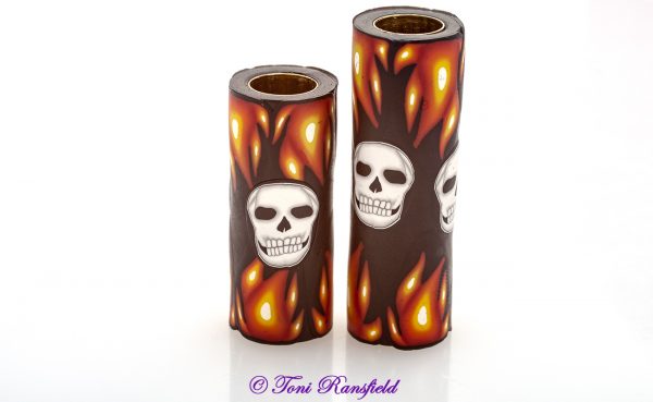 flaming Skulls